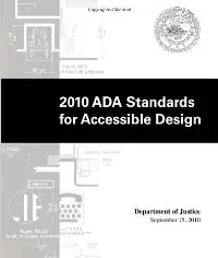 2010 ada standards