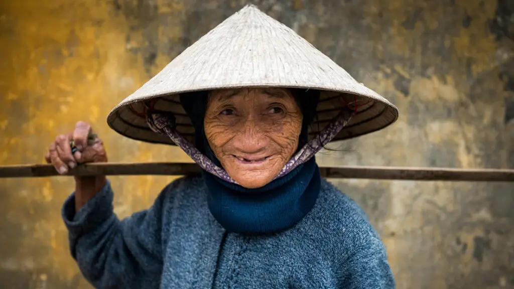 Vietnam elder care woman