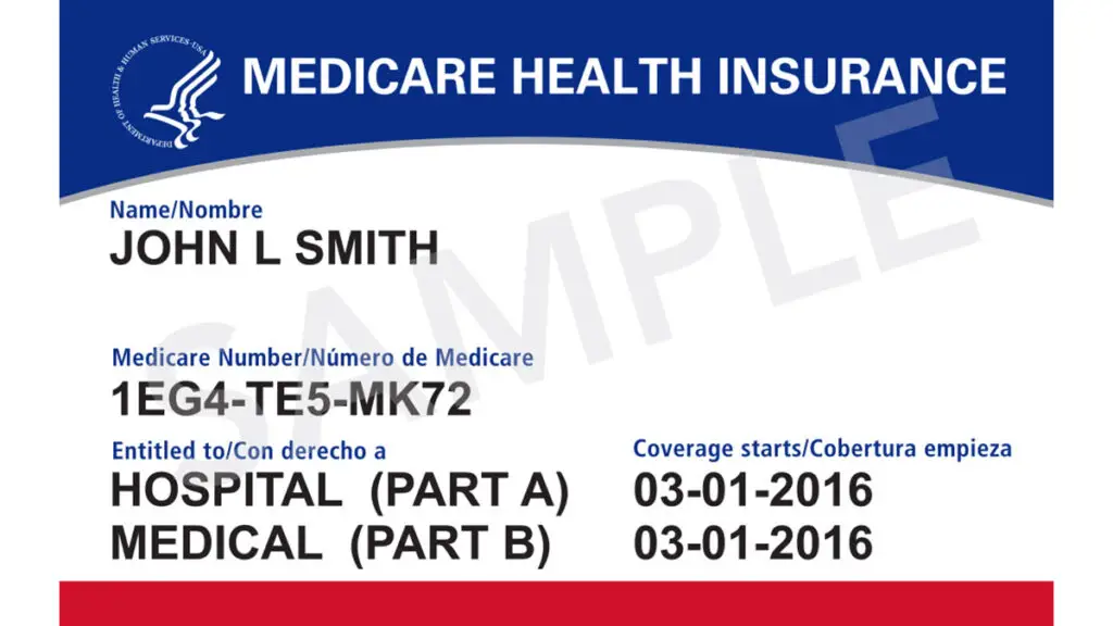 medicare covered services card