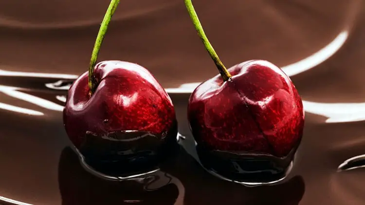 cherries in chocolate