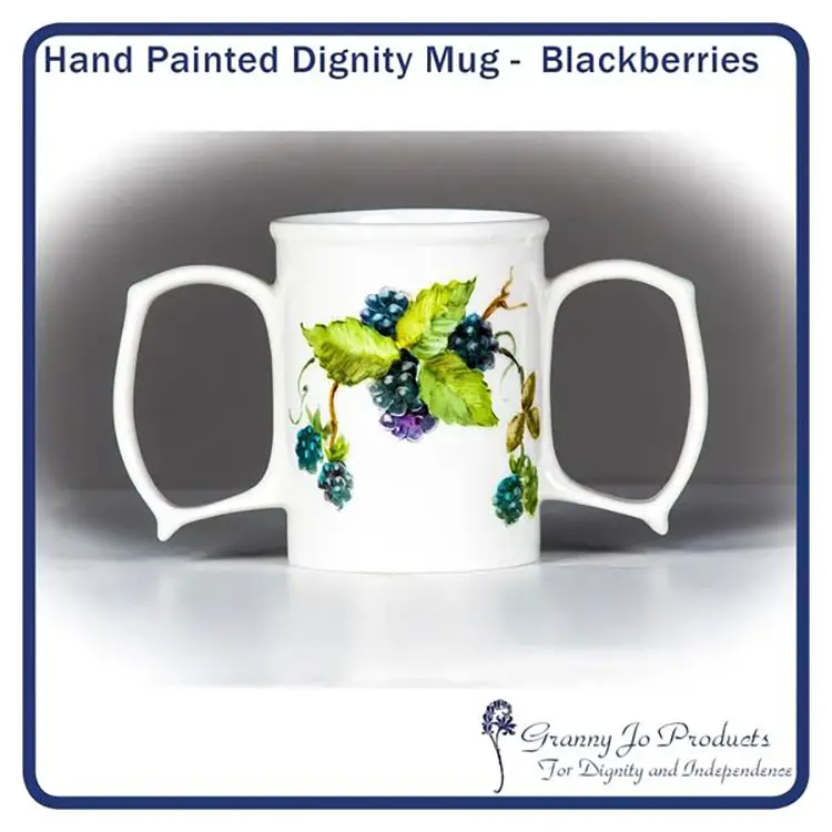 Hand painted Dignity Mug