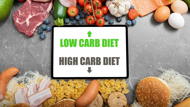 high and low carb diet
