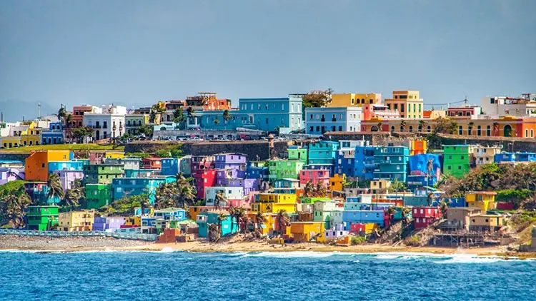 colorful houses in puerto rico