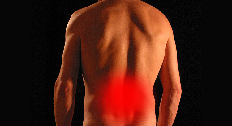 back pain or injury