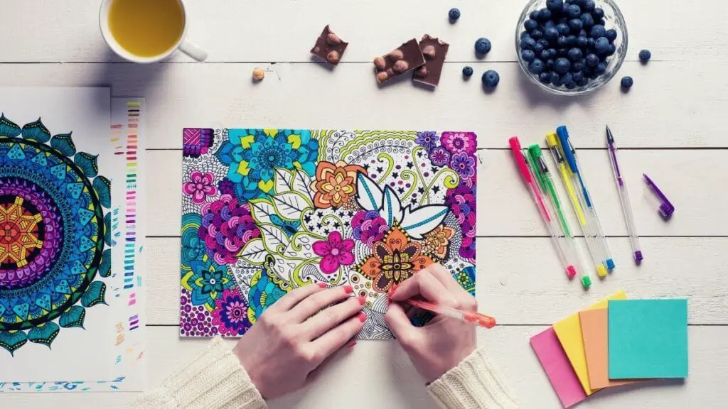 large coloring books feature