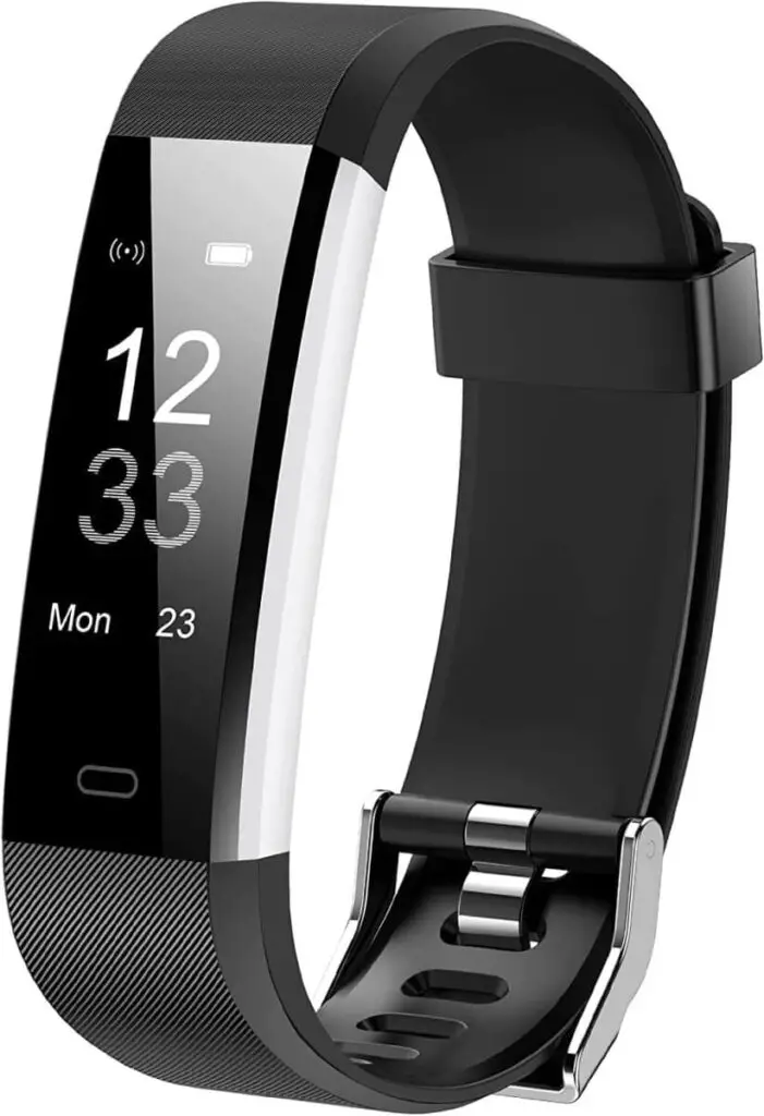 Eurans fitness tracker in black