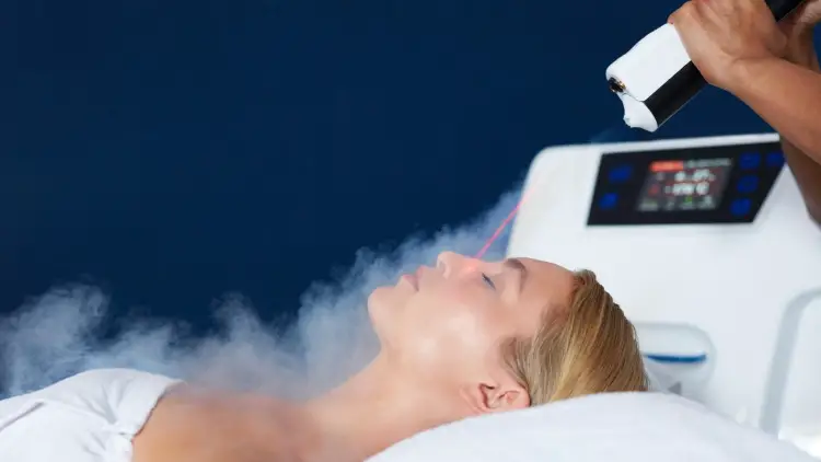 local anti-aging cryotherapy