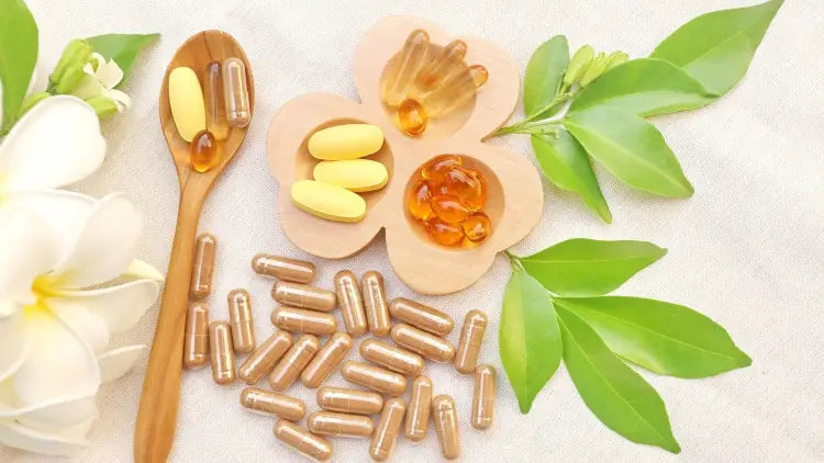 vitamins and herbal supplements
