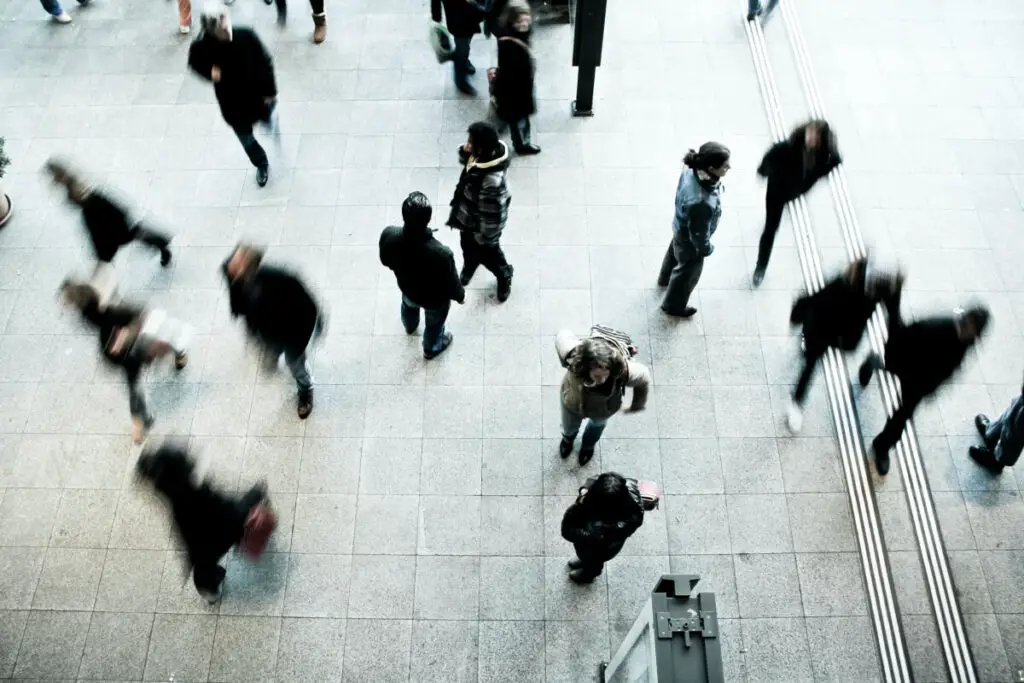 people on the go, hopefully wearing some of the 9 new devices that can monitor falls